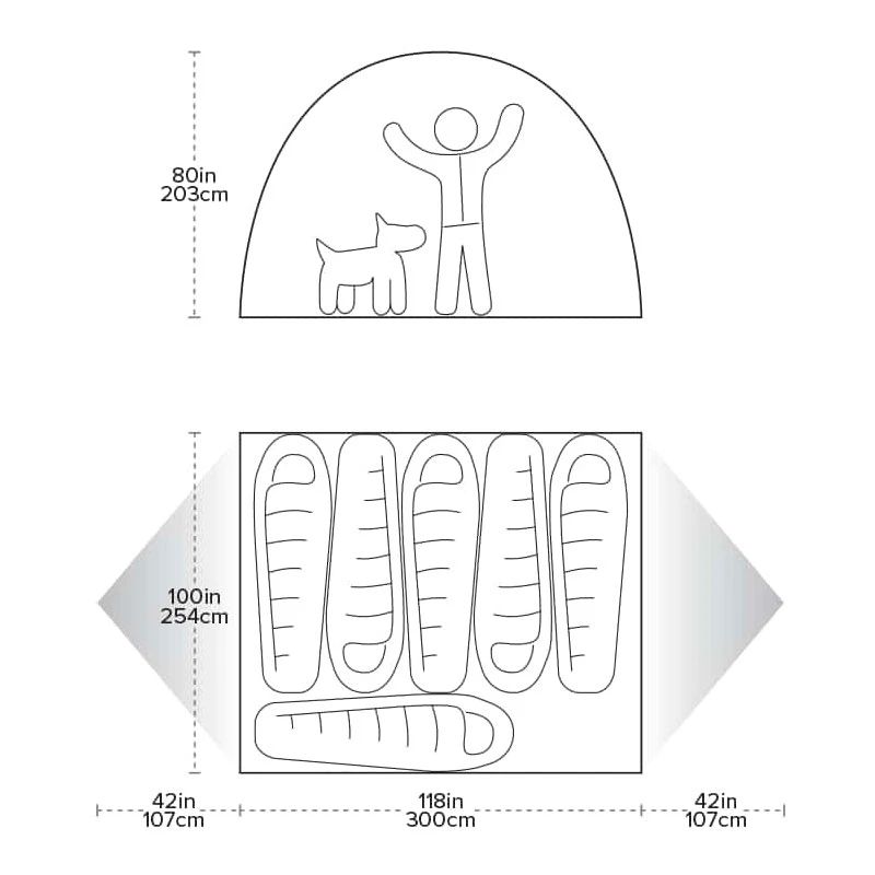 Big Agnes Spicer Peak 6 3 Big Agnes Spicer Peak 6 – Bild 3
