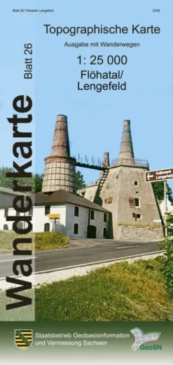 Landesvermessungsamt Topographische Karte 1:25000 -Fernwegs Geschäft WK25Bl26