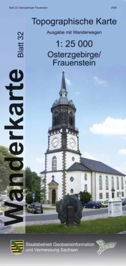 Landesvermessungsamt Topographische Karte 1:25000 -Fernwegs Geschäft WK25Bl32