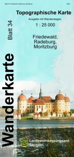 Landesvermessungsamt Topographische Karte 1:25000 -Fernwegs Geschäft WK25Bl34