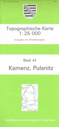 Landesvermessungsamt Topographische Karte 1:25000 -Fernwegs Geschäft WK25Bl41