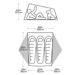 Big Agnes Tiger Wall UL3 Bikepack Solution Dye -Fernwegs Geschäft big agnes tiger wall UL3 4