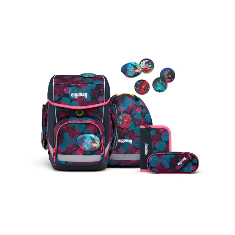 Ergobag Cubo KorallBär 2023 Schulrucksackset 1 Ergobag Cubo KorallBär 2023 Schulrucksackset