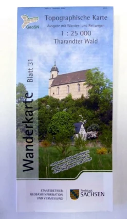Landesvermessungsamt Topographische Karte 1:25000 -Fernwegs Geschäft geosnblatt31