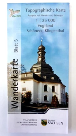 Landesvermessungsamt Topographische Karte 1:25000 -Fernwegs Geschäft geosnblatt5